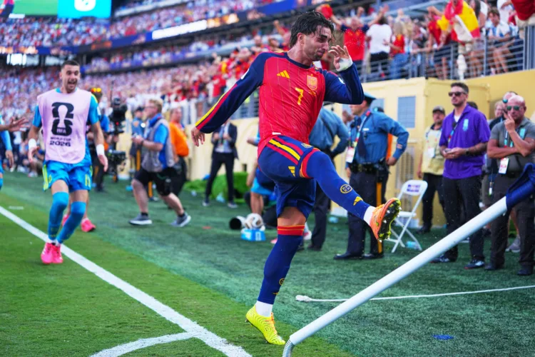 Spain wins the World Cup by beating Argentina goal in extra time